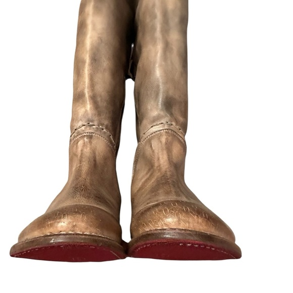 Bed Stu NWT Leather Cobbler Series Manchester Brown/Taupe Boots Women’s Size 8 - Picture 10 of 16